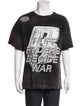 Who Decides War Graphic Print Crew Neck T-Shirt