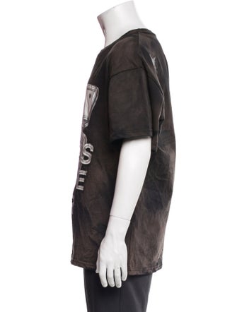 Who Decides War Graphic Print Crew Neck T-Shirt