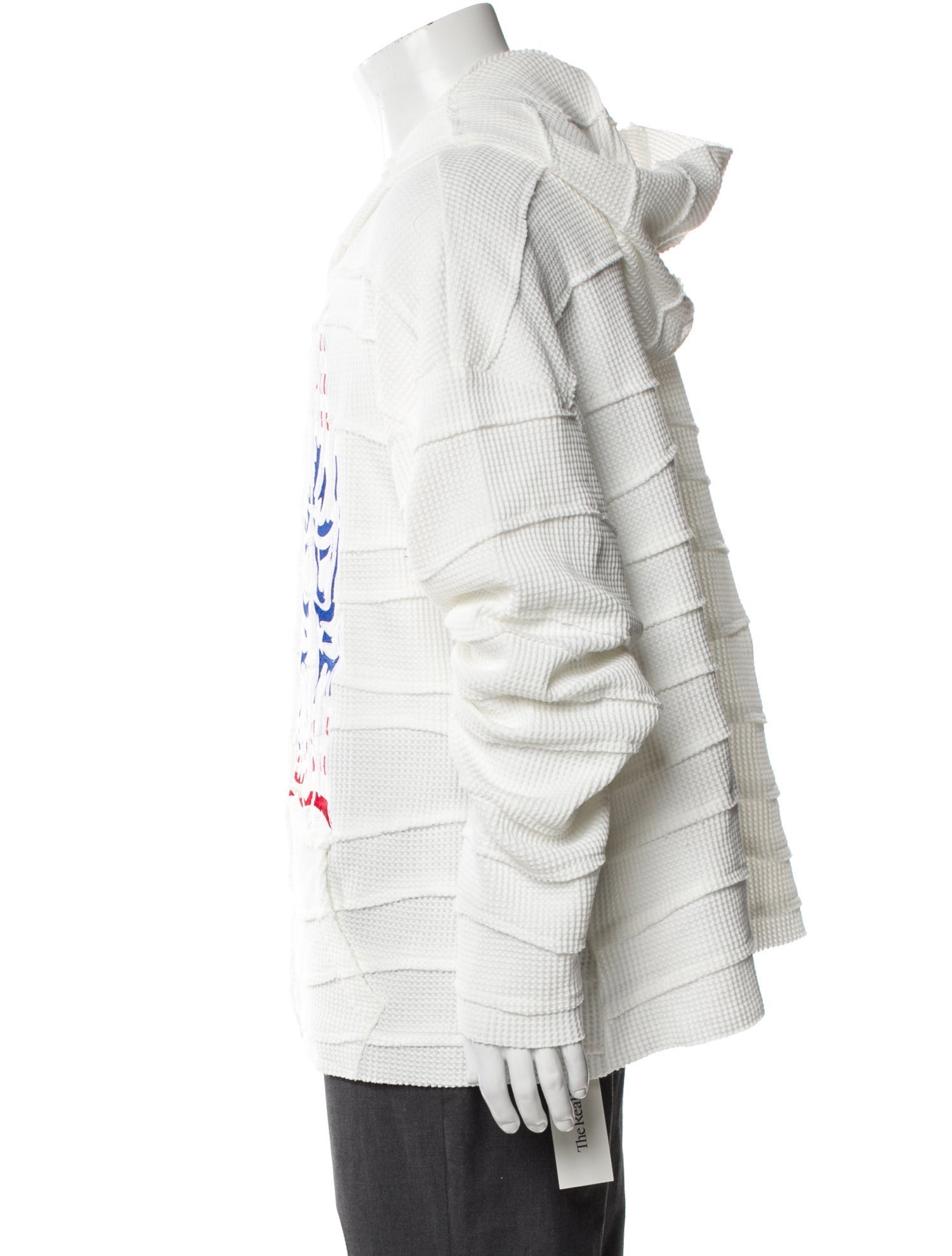 Who Decides War Graphic Print Crew Neck Hoodie