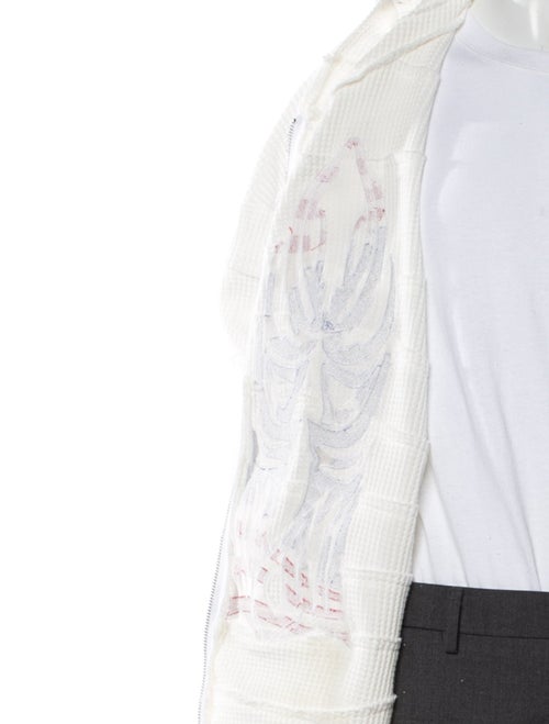 Who Decides War Graphic Print Crew Neck Hoodie