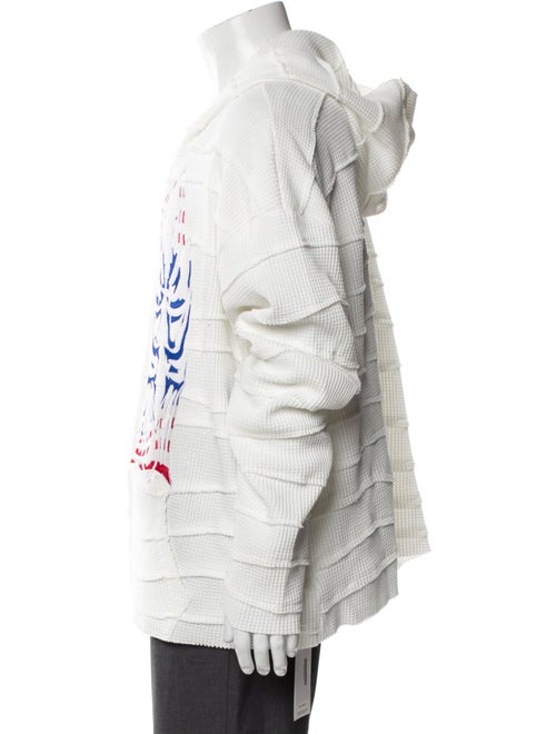 Who Decides War Graphic Print Crew Neck Hoodie