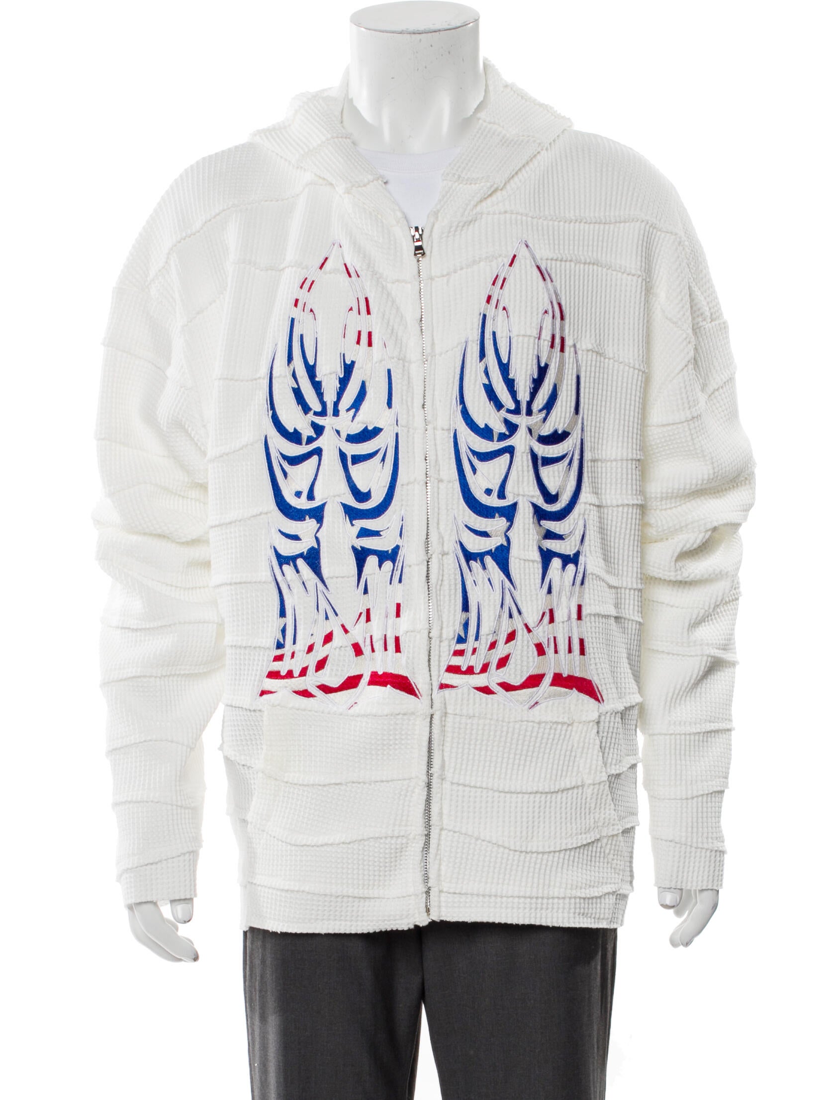 Who Decides War Graphic Print Crew Neck Sweatshirt