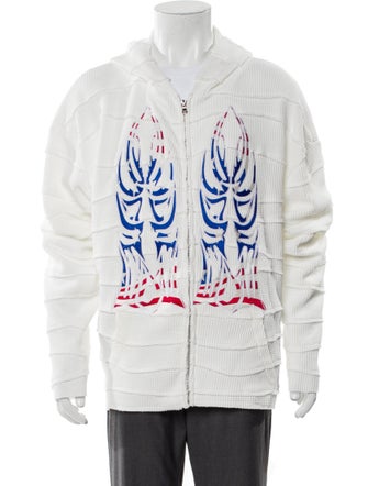 Who Decides War Graphic Print Crew Neck Sweatshirt