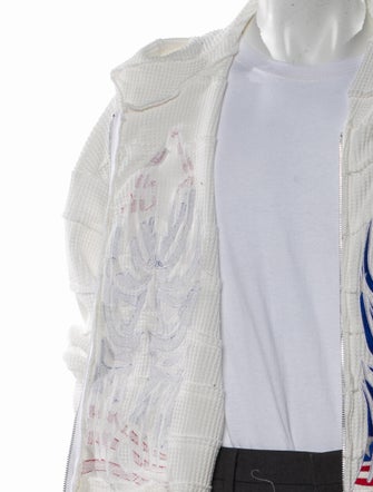 Who Decides War Graphic Print Crew Neck Sweatshirt