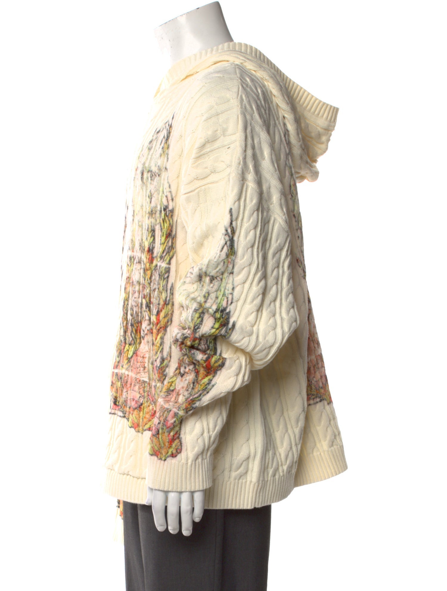 Who Decides War Printed Crew Neck Pullover