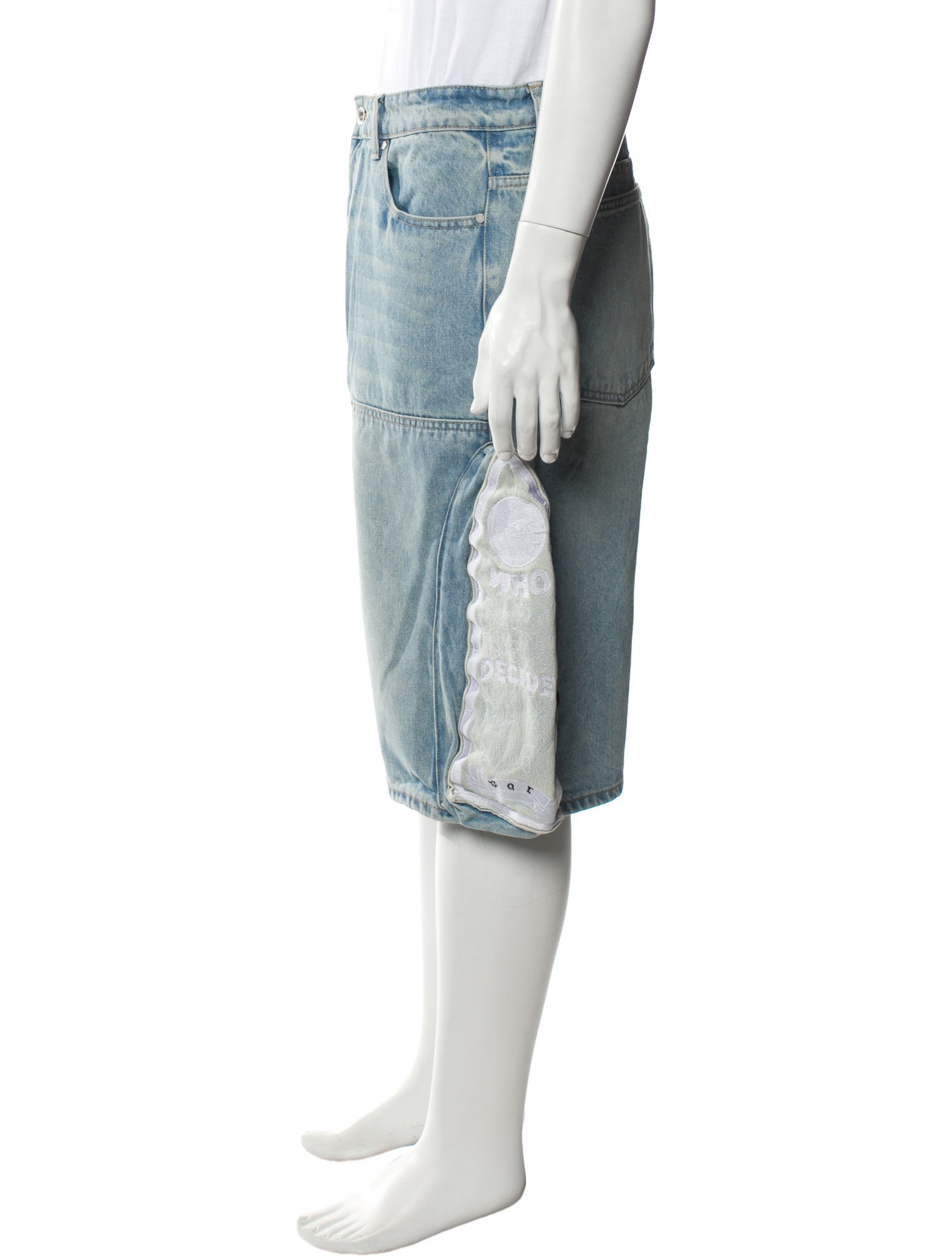 Who Decides War Denim Shorts