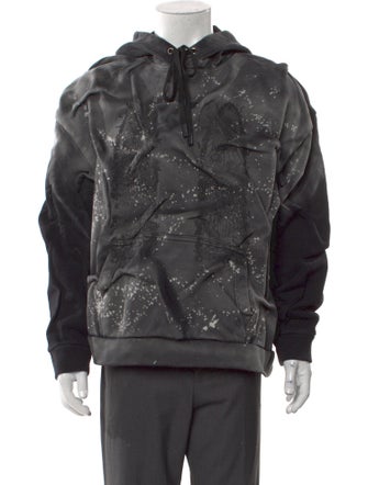 Who Decides War Printed Crew Neck Hoodie