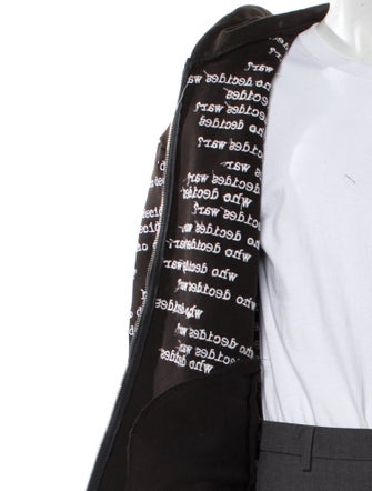 Who Decides War Printed Crew Neck Hoodie