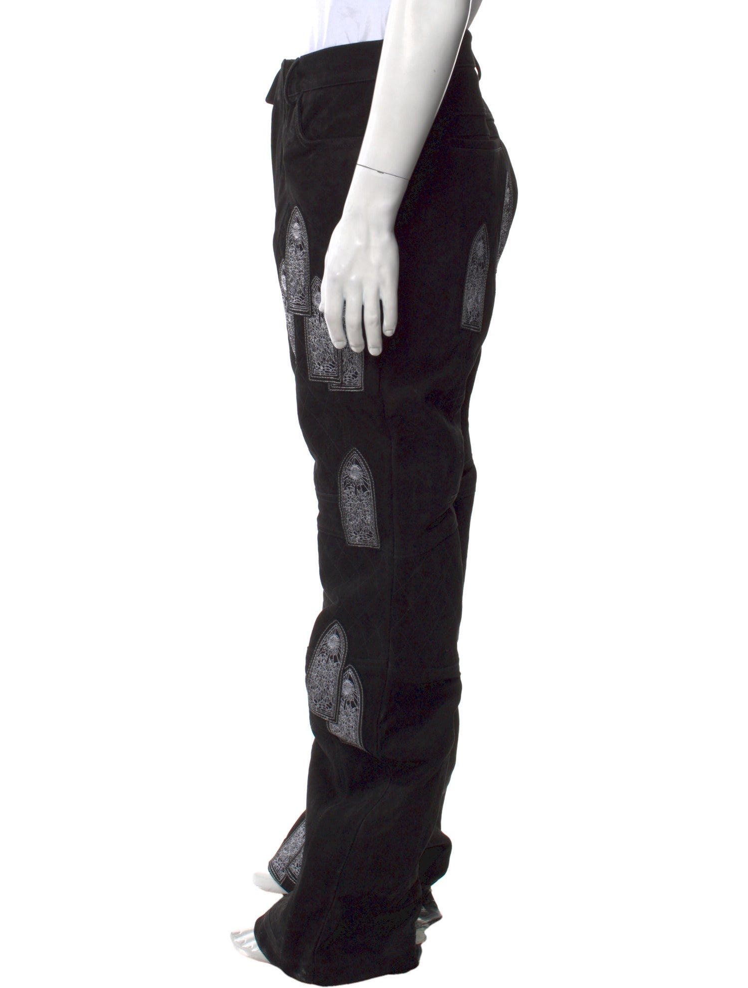 Who Decides War Graphic Print Cargo Pants