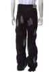 Who Decides War Graphic Print Cargo Pants