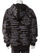 Who Decides War Printed Puffer Coat