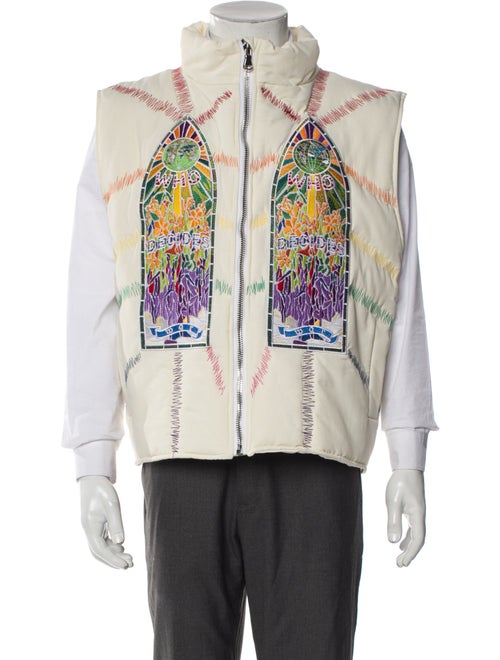 Who Decides War Graphic Print Vest