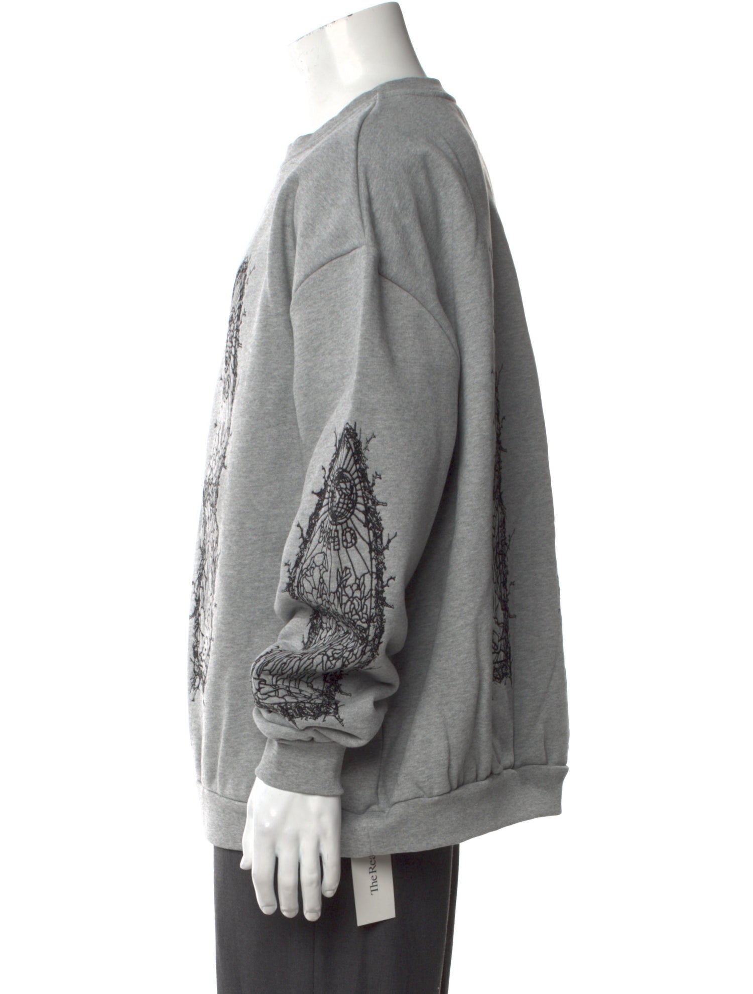 Who Decides War Graphic Print Crew Neck Sweatshirt w/ Tags