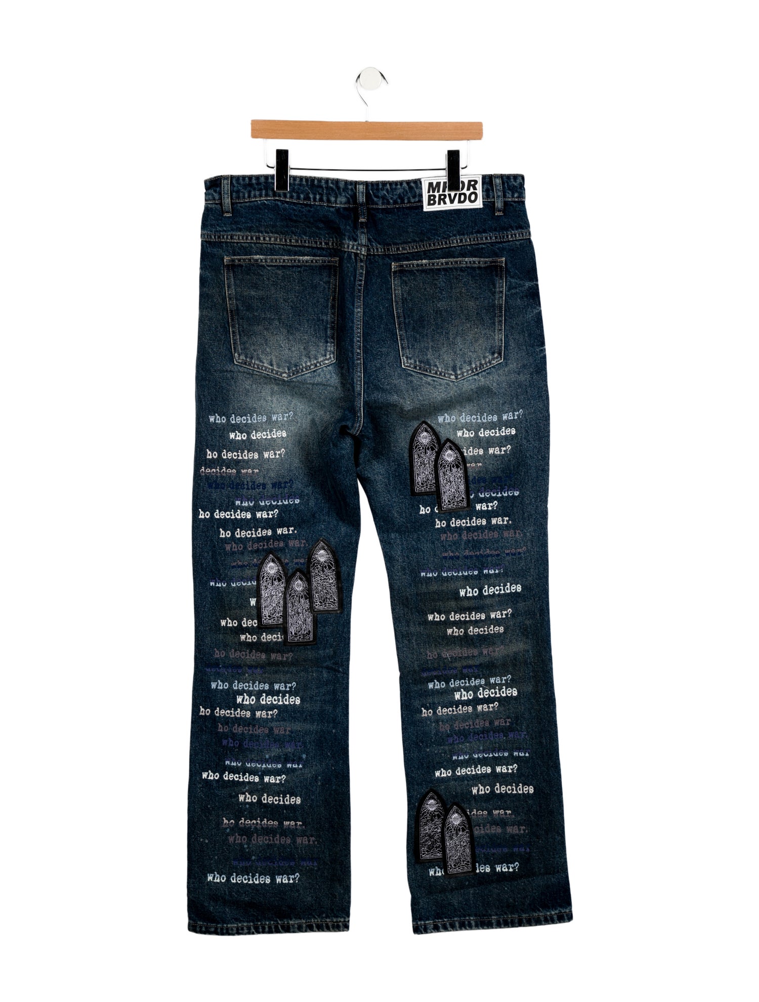 Who Decides War Straight-Leg Jeans w/ Tags