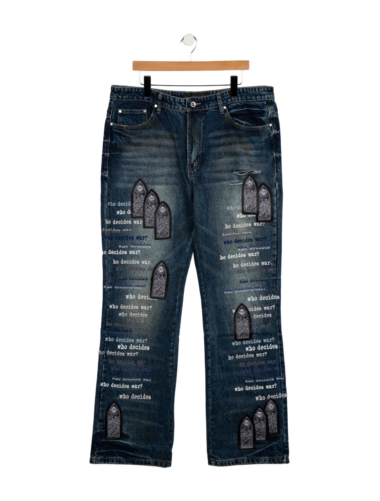 Who Decides War Straight-Leg Jeans w/ Tags