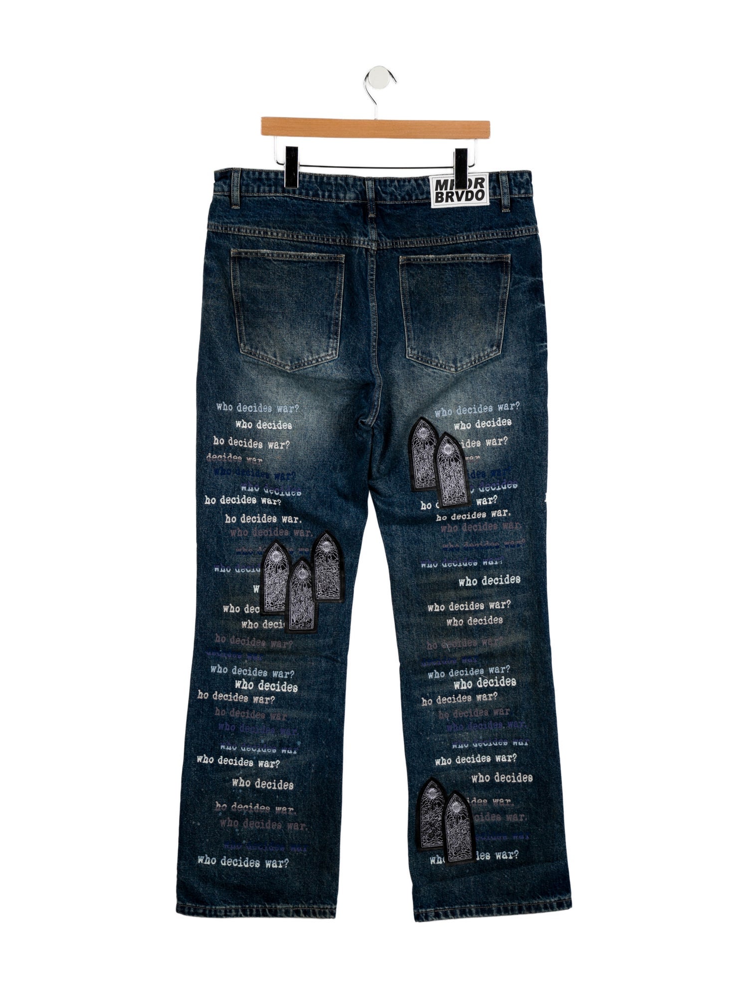 Who Decides War Straight-Leg Jeans w/ Tags
