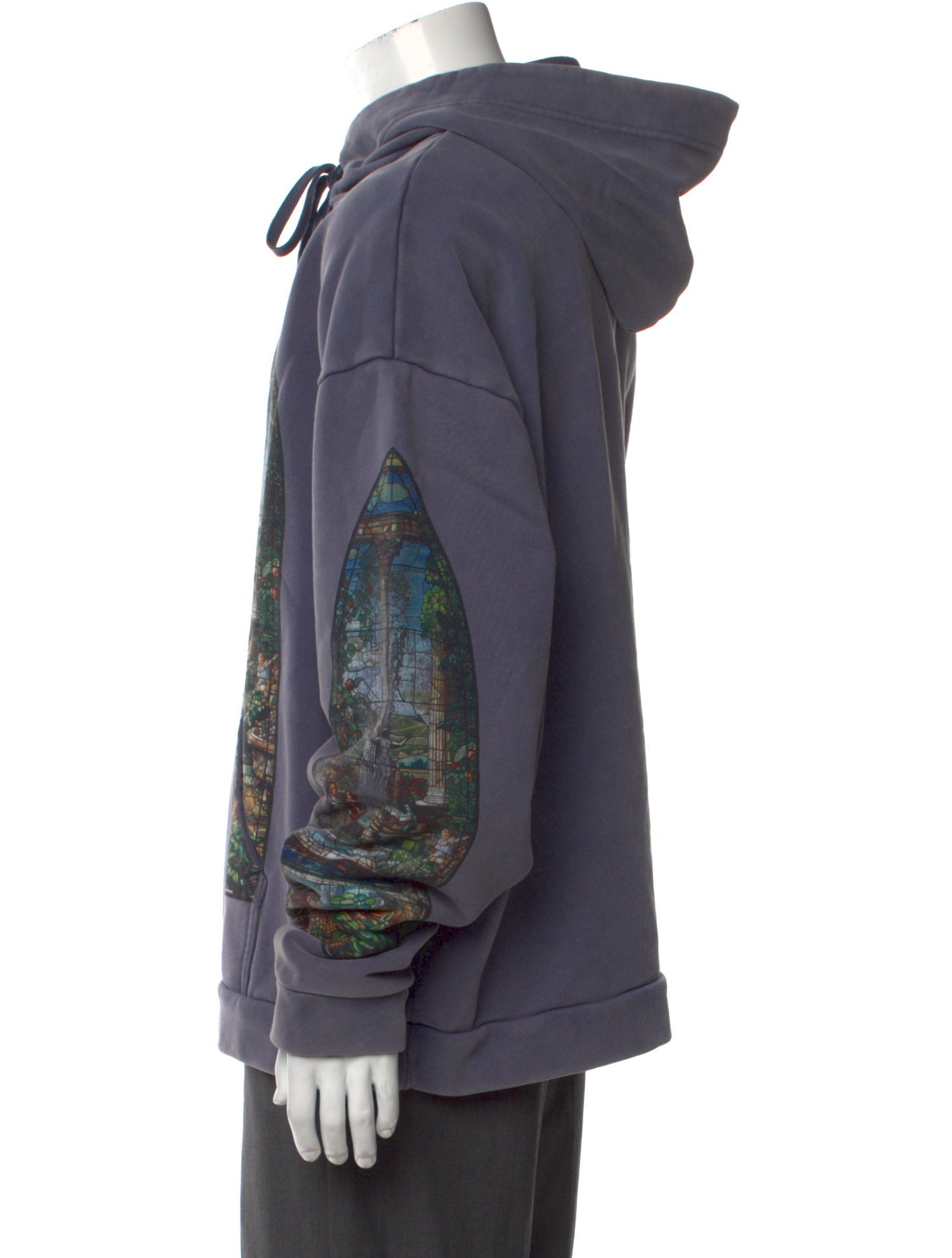 Who Decides War Graphic Print Crew Neck Hoodie w/ Tags