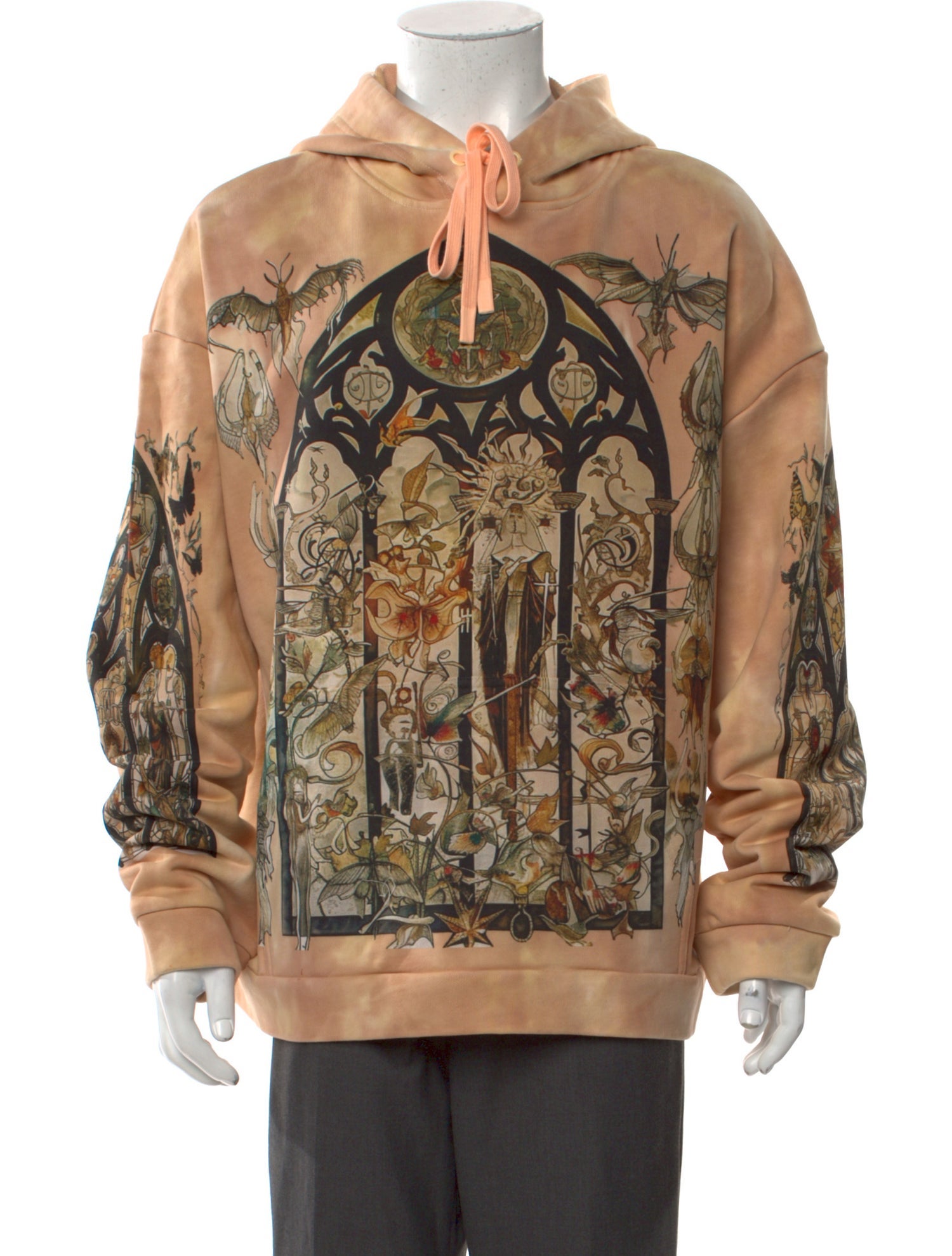 Who Decides War Printed Crew Neck Hoodie w/ Tags