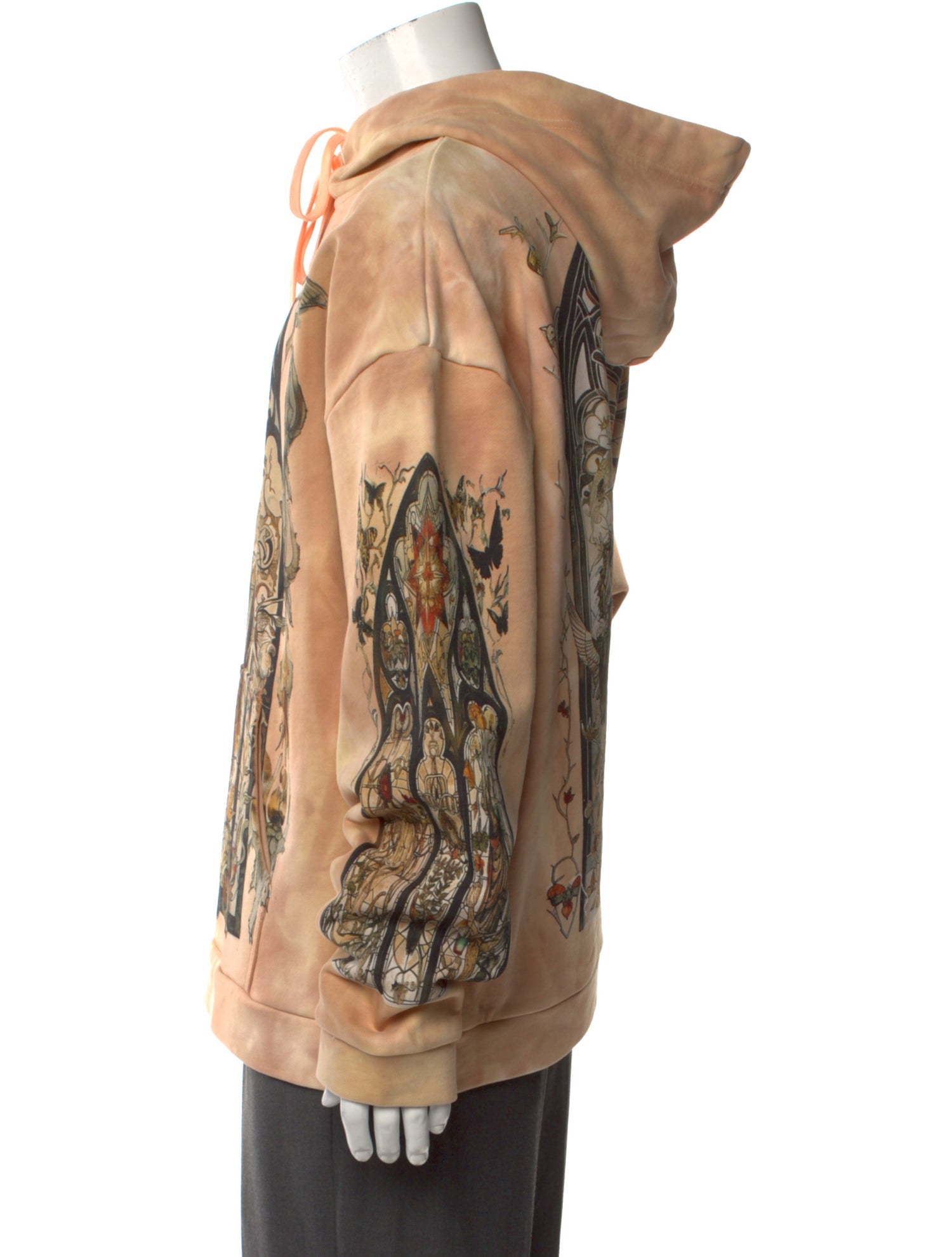 Who Decides War Printed Crew Neck Hoodie w/ Tags