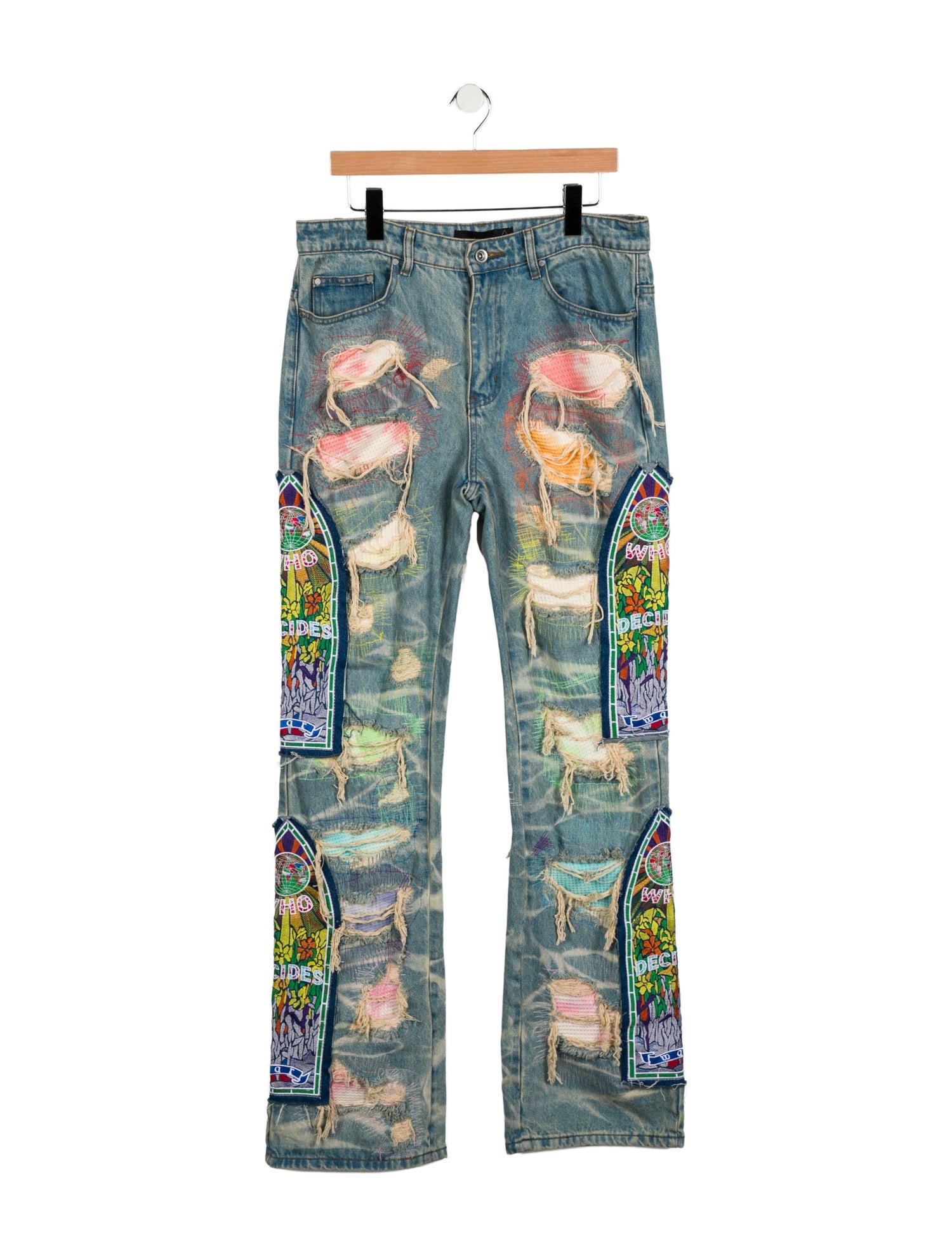 Who Decides War Straight-Leg Jeans