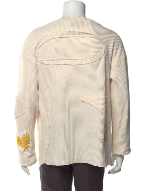 Who Decides War Graphic Print Crew Neck Pullover