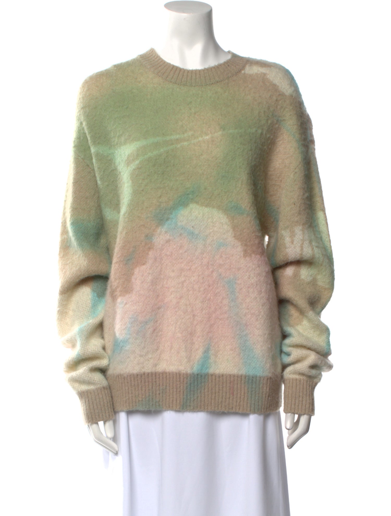 Who Decides War Printed Crew Neck Sweater