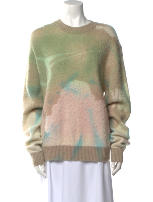 Who Decides War Printed Crew Neck Sweater