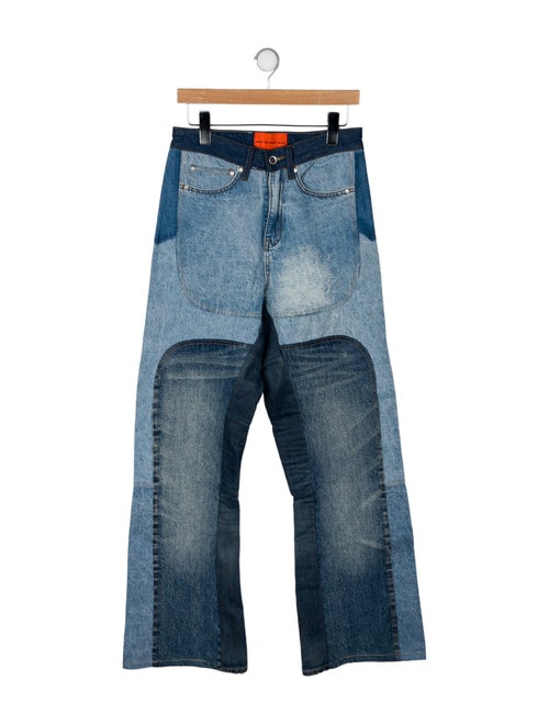 Who Decides War High-Rise Wide Leg Jeans