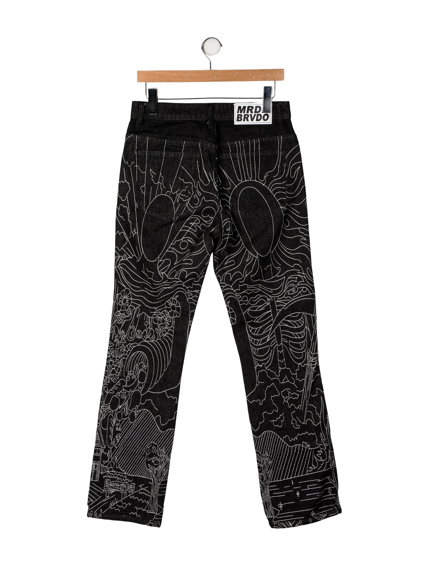 Who Decides War Mid-Rise Straight Leg Jeans