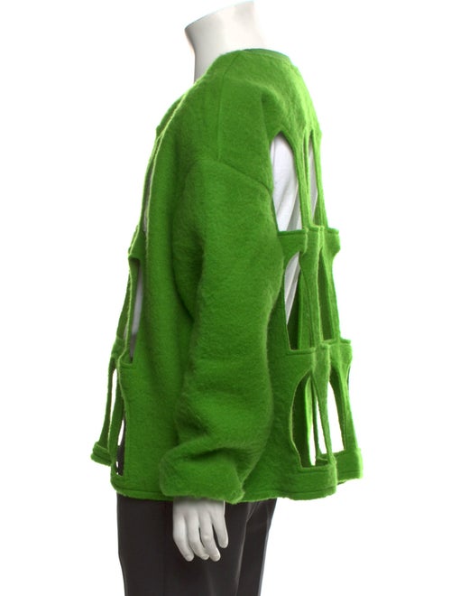 Who Decides War Graphic Print Crew Neck Pullover