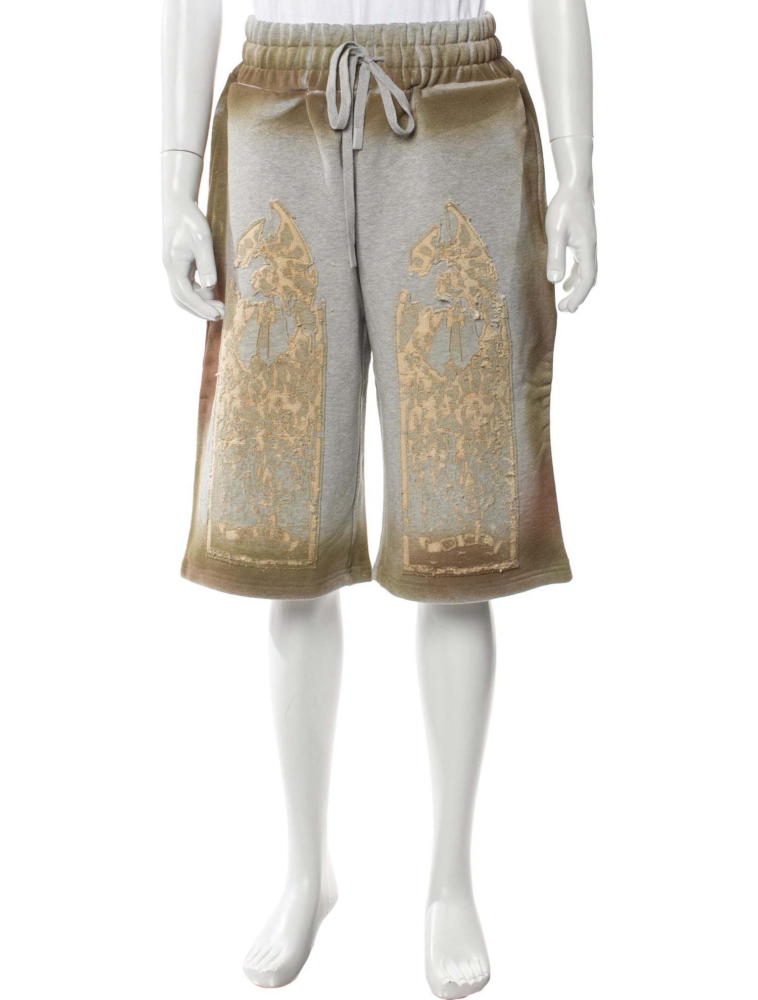 Who Decides War Tie-Dye Print Athletic Shorts w/ Tags