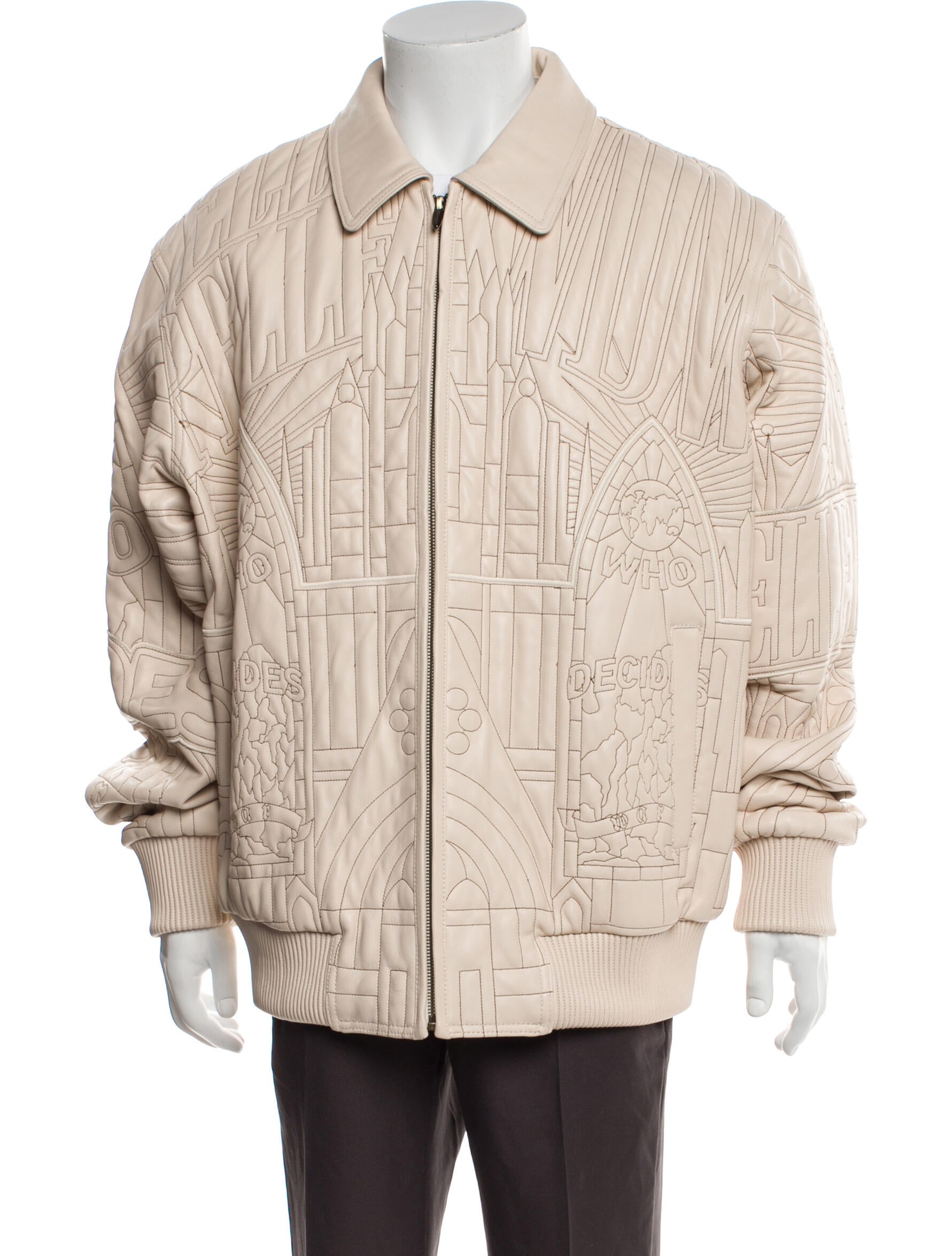 Who Decides War Leather Jacket