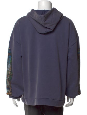 Who Decides War Graphic Print Crew Neck Hoodie