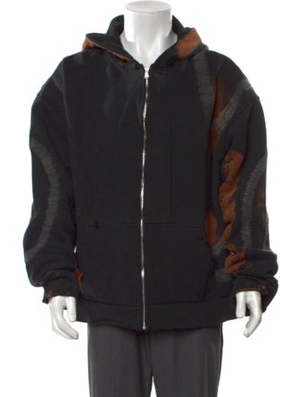 Who Decides War Graphic Print Crew Neck Hoodie