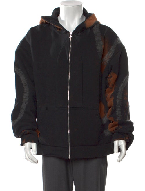 Who Decides War Graphic Print Crew Neck Hoodie