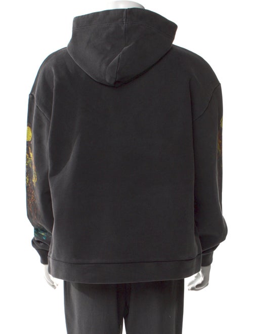 Who Decides War Graphic Print Crew Neck Hoodie