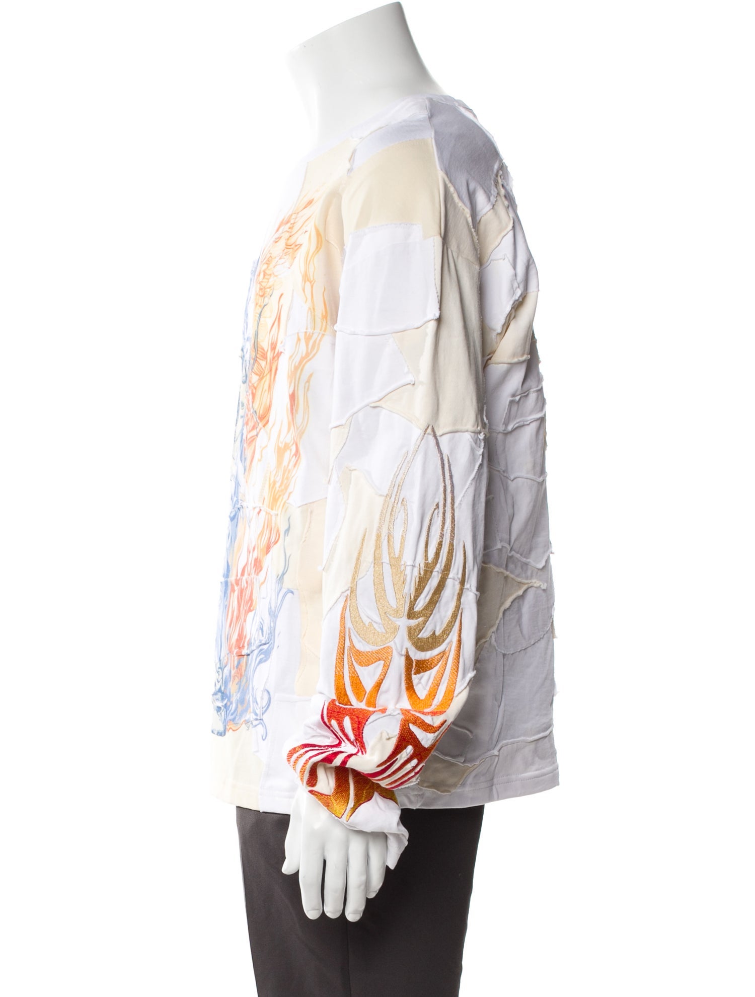 Who Decides War Graphic Print Crew Neck Sweatshirt w/ Tags