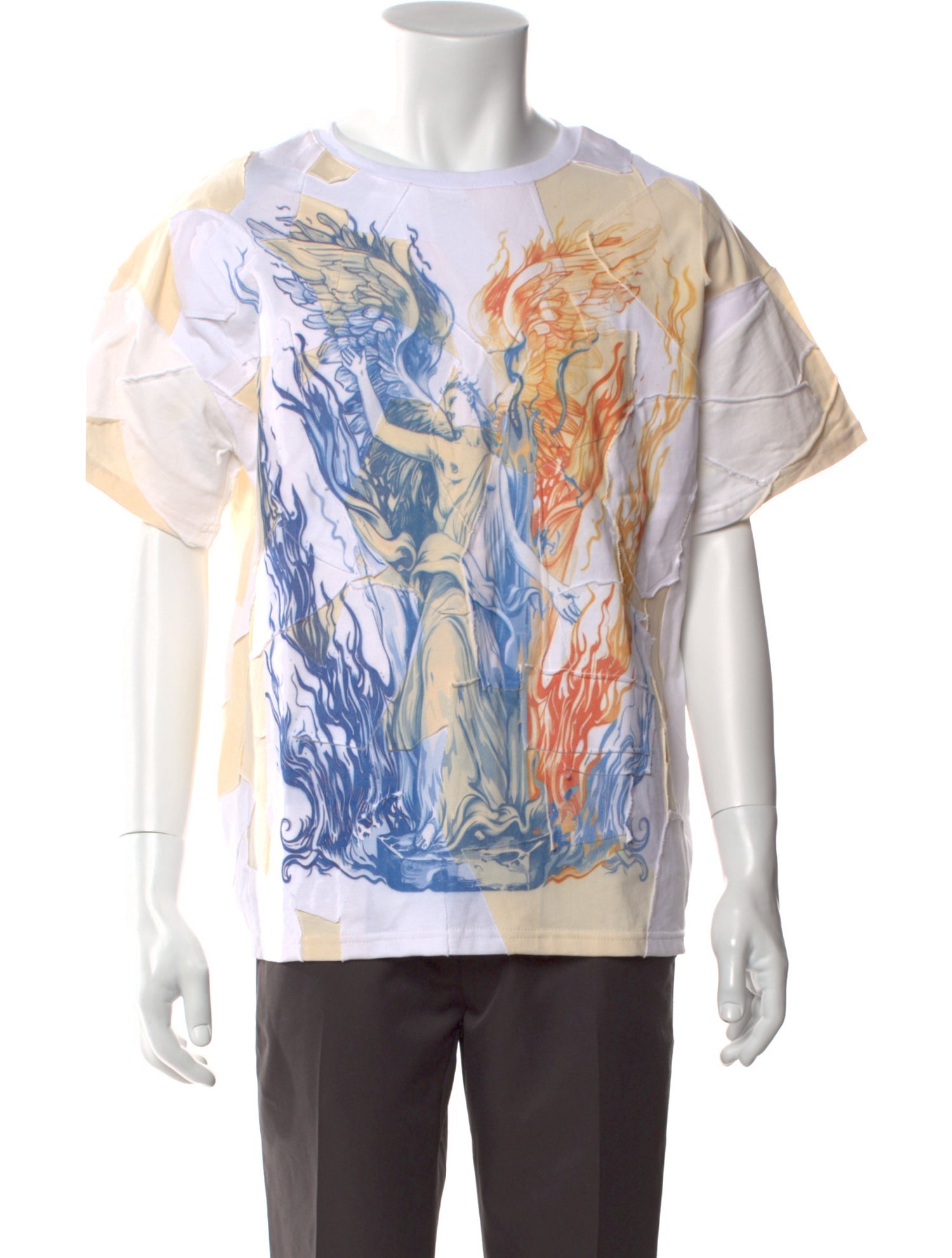 Who Decides War Printed Crew Neck T-Shirt