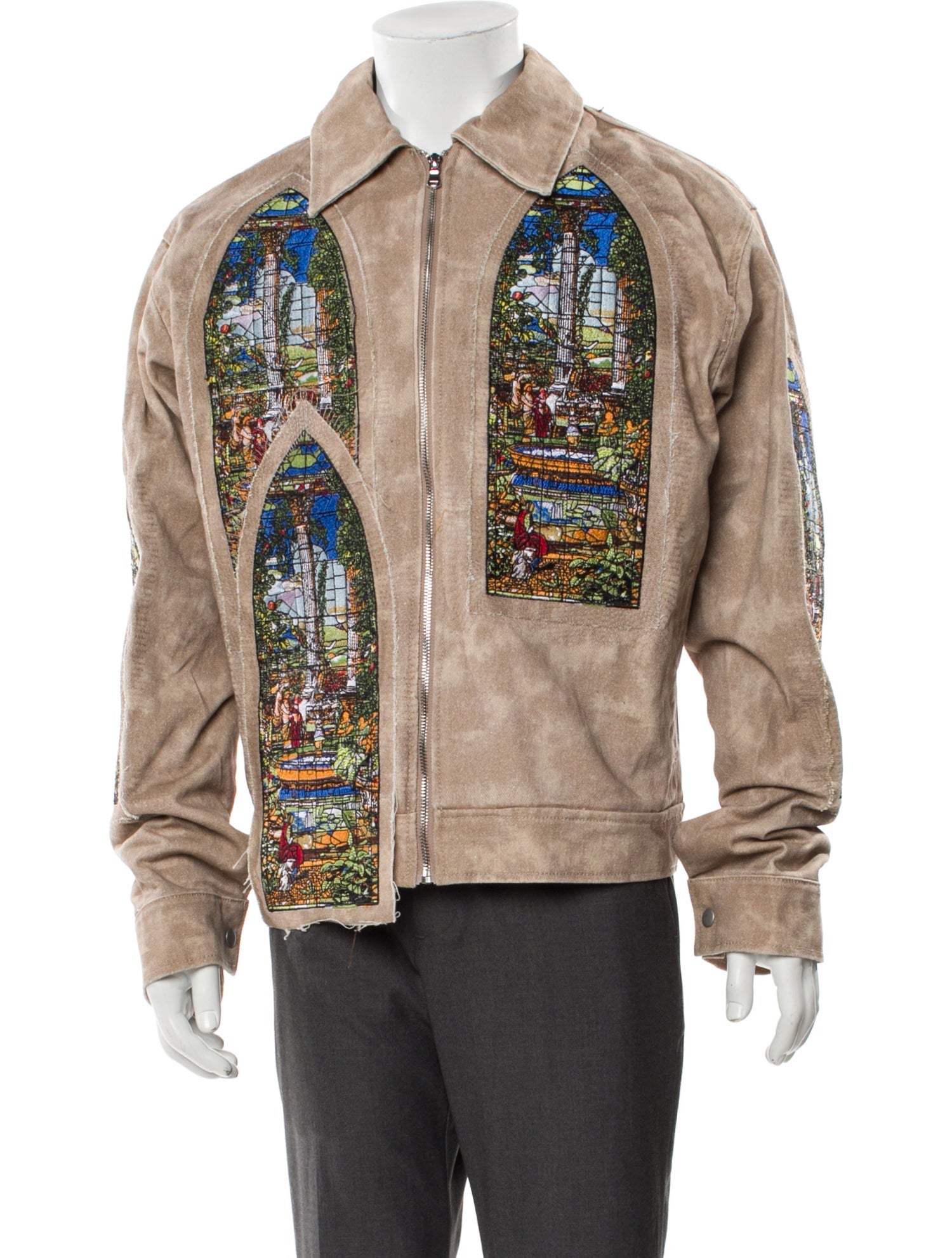 Who Decides War Graphic Print Jacket w/ Tags