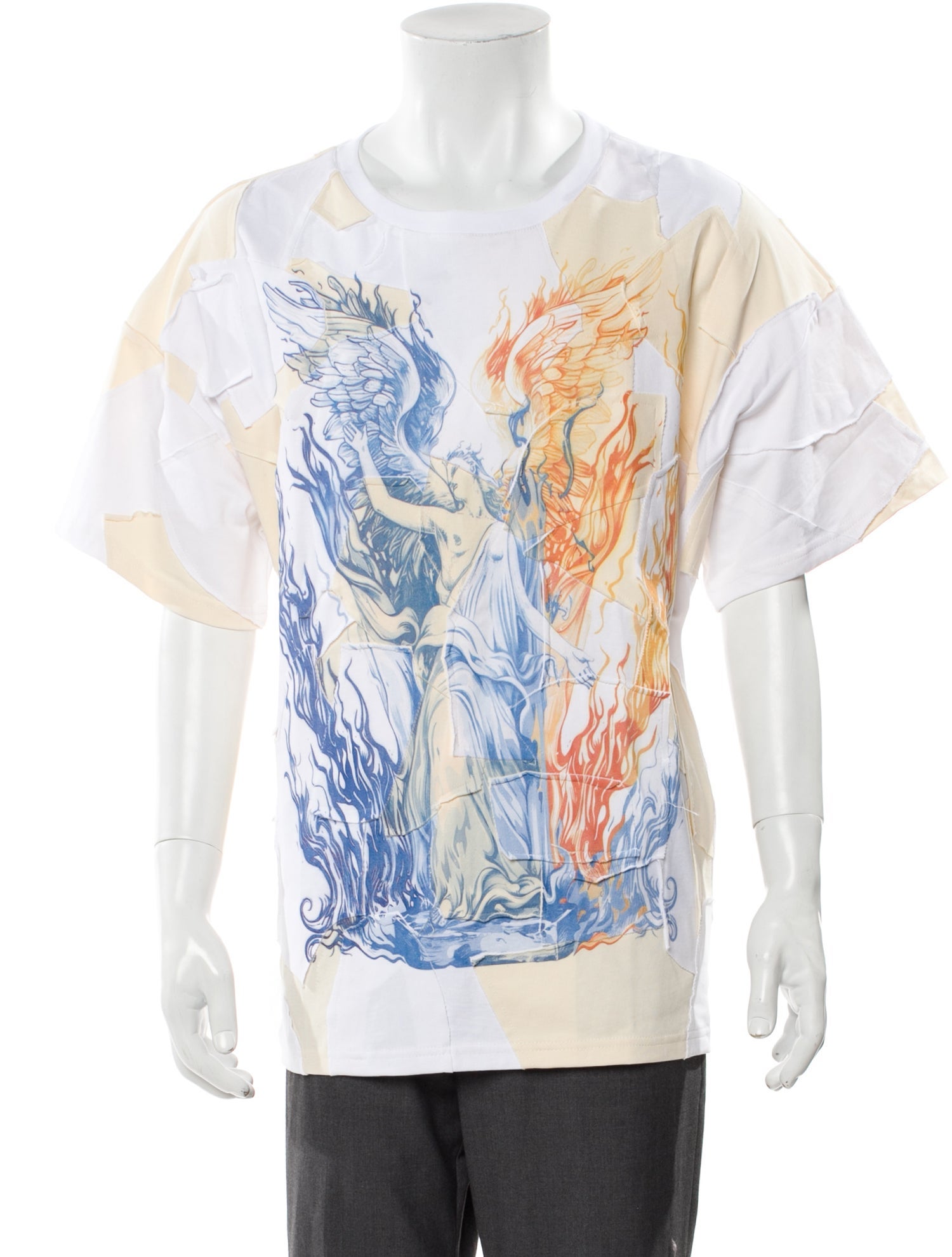 Who Decides War Printed Crew Neck T-Shirt w/ Tags