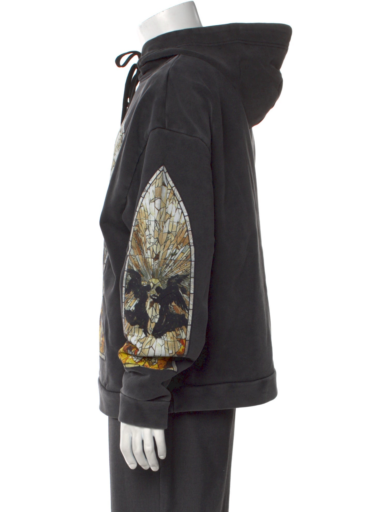 Who Decides War Printed Crew Neck Hoodie