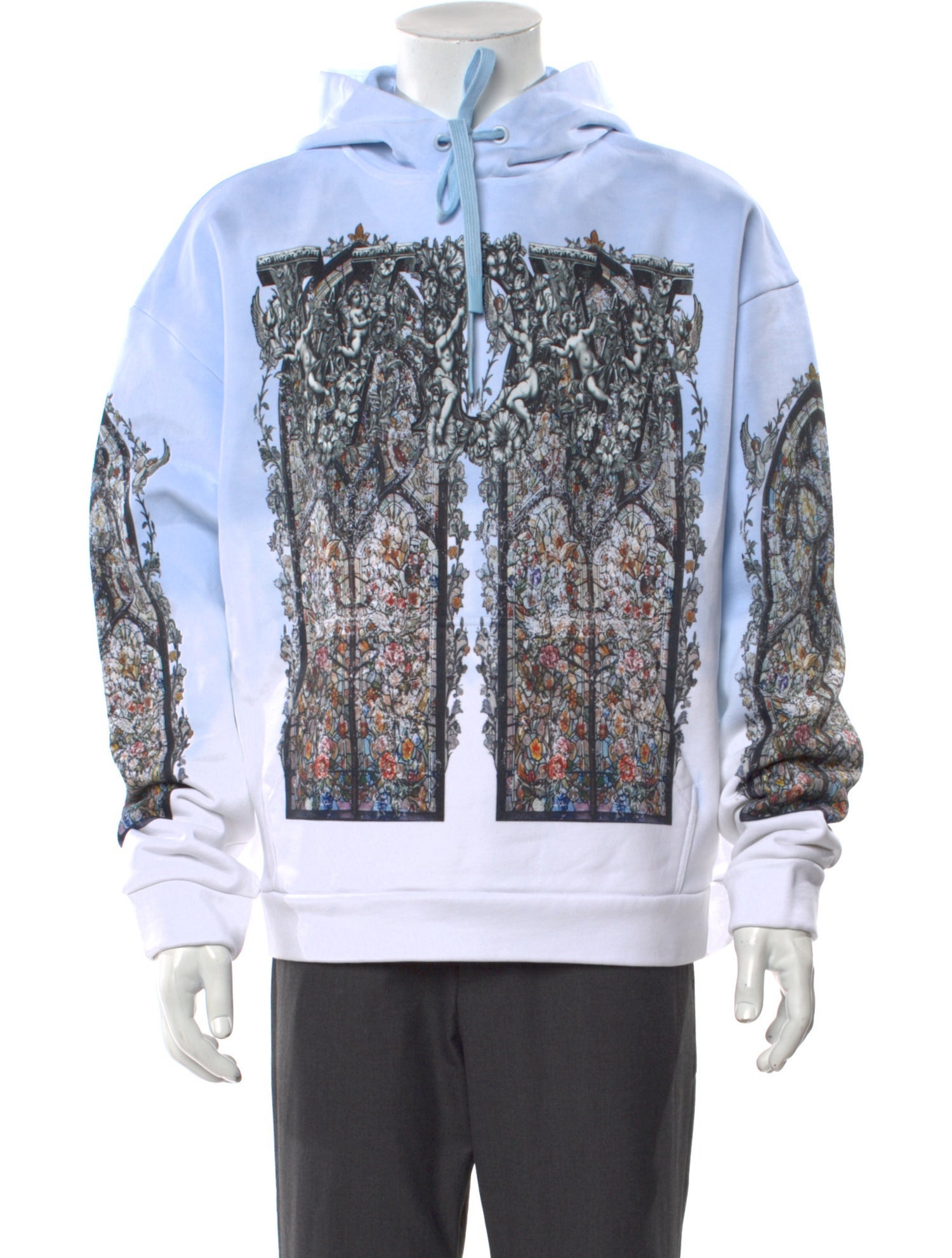 Who Decides War Printed Crew Neck Hoodie