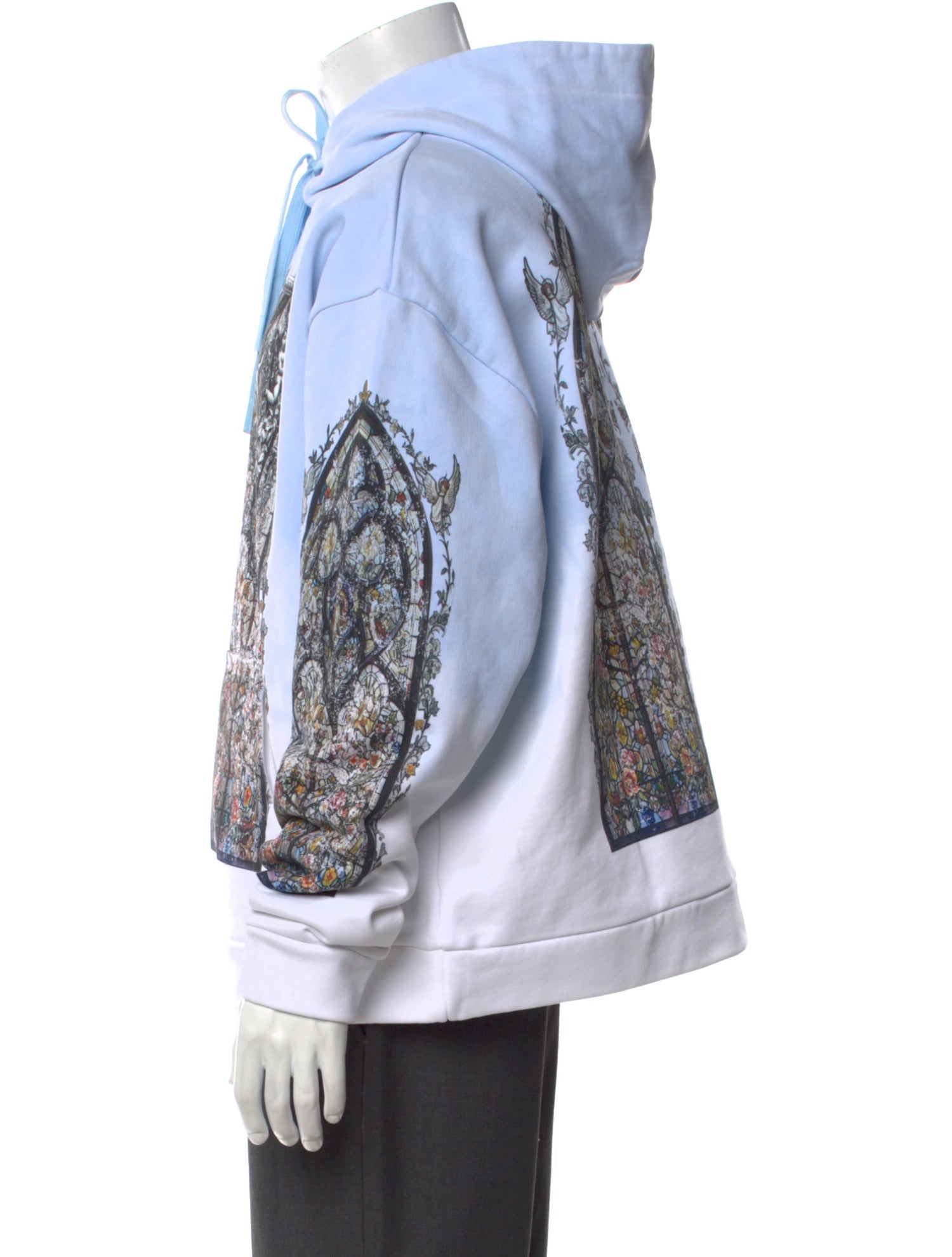 Who Decides War Printed Crew Neck Hoodie