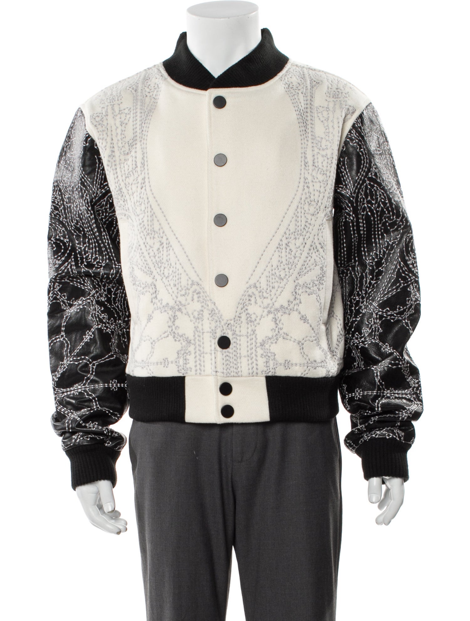 Who Decides War Printed Bomber Jacket w/ Tags