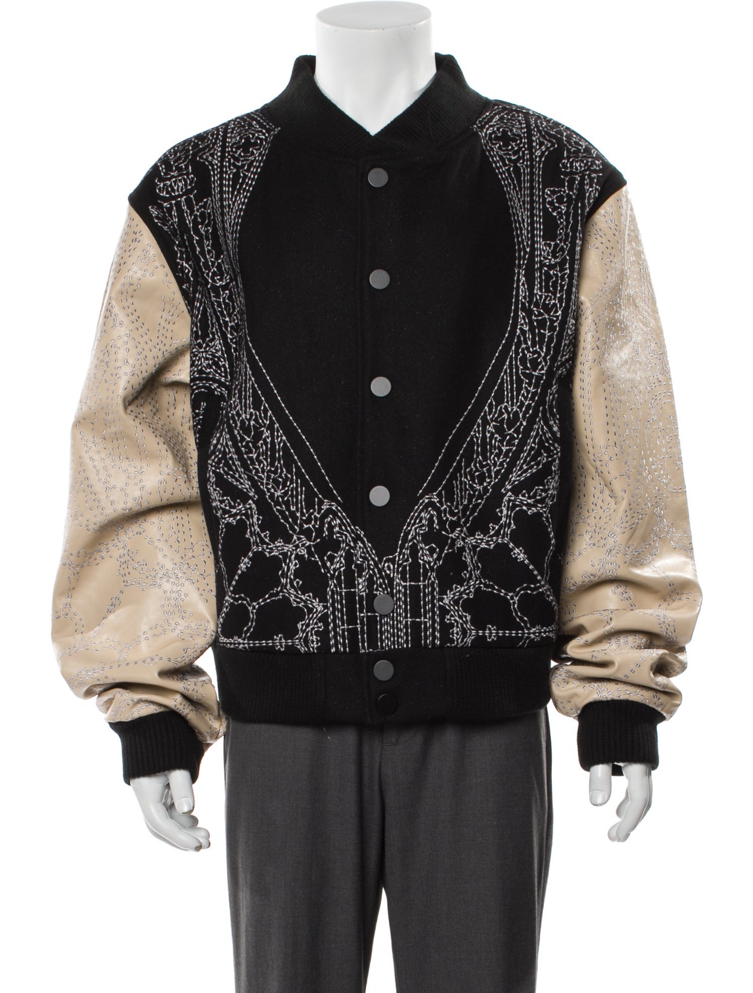 Who Decides War Printed Moto Jacket w/ Tags