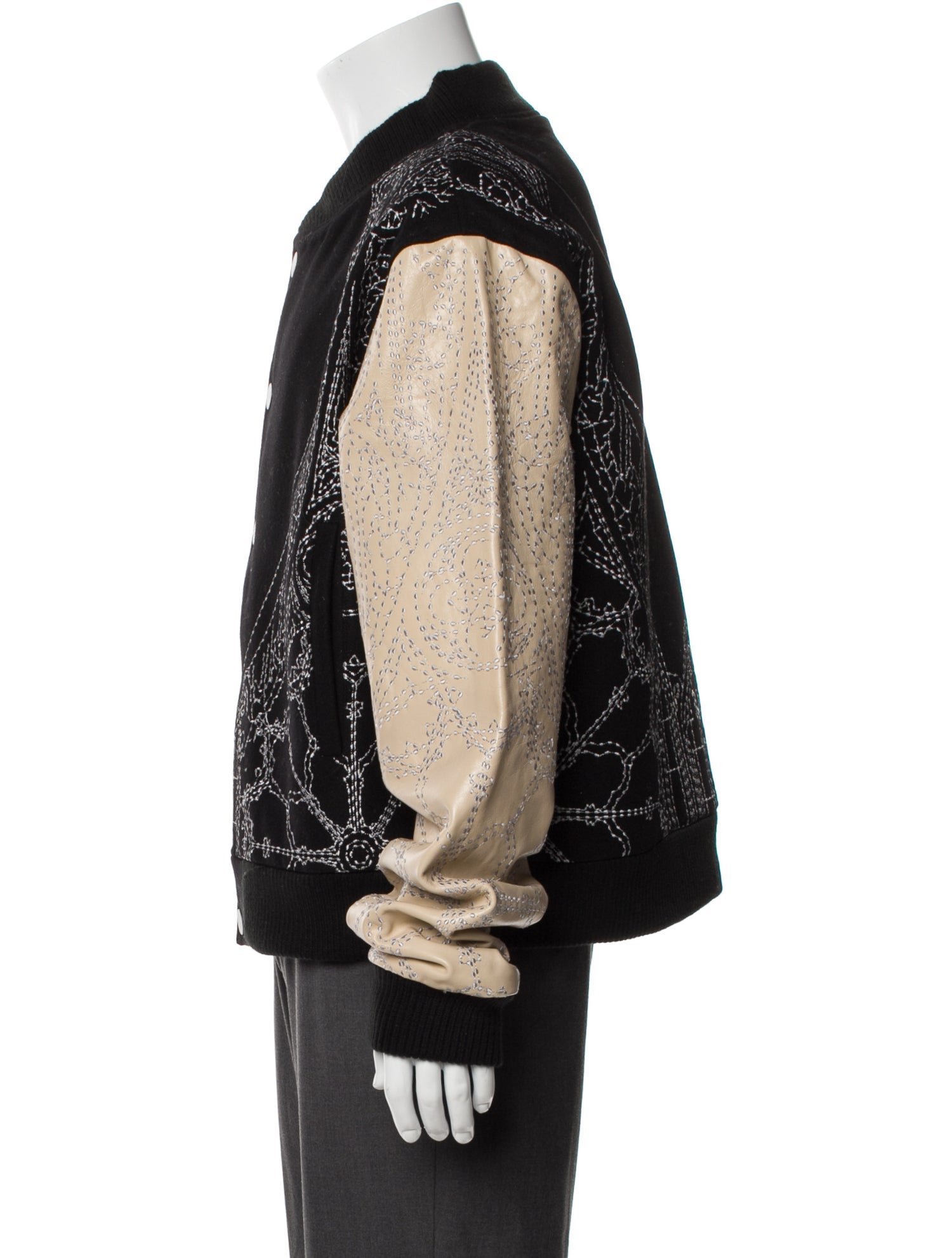 Who Decides War Printed Moto Jacket w/ Tags