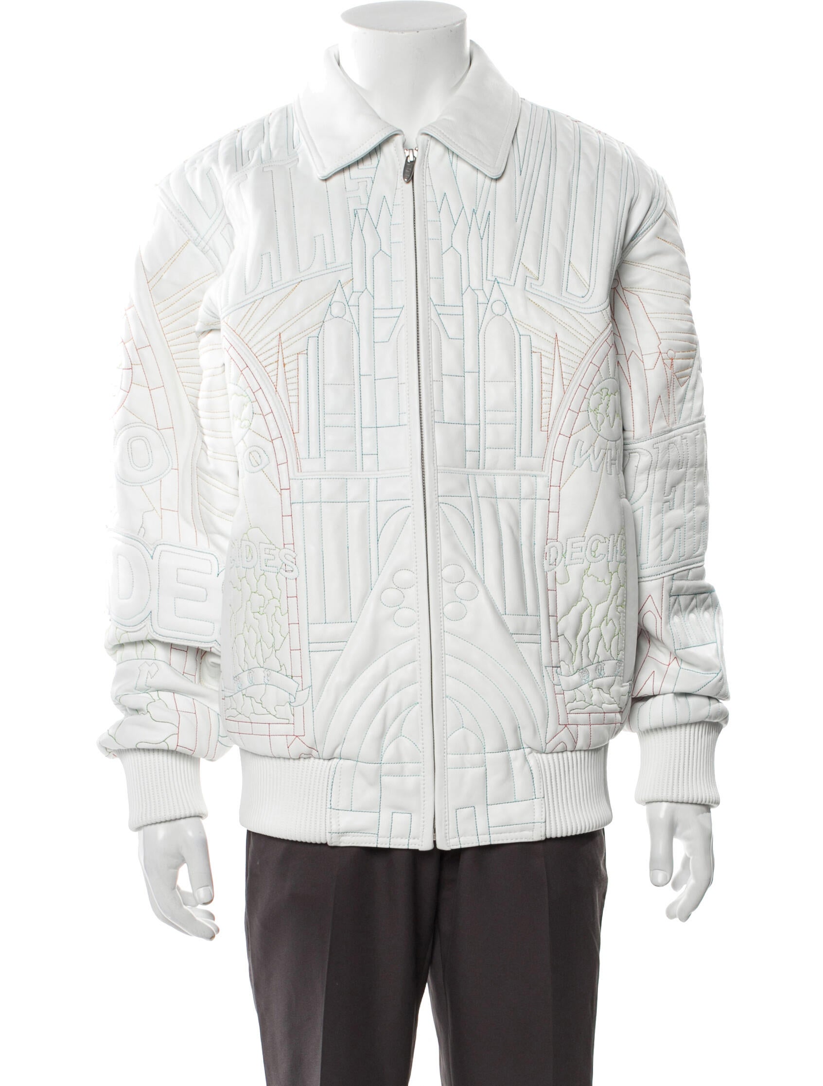 Who Decides War Leather Jacket w/ Tags