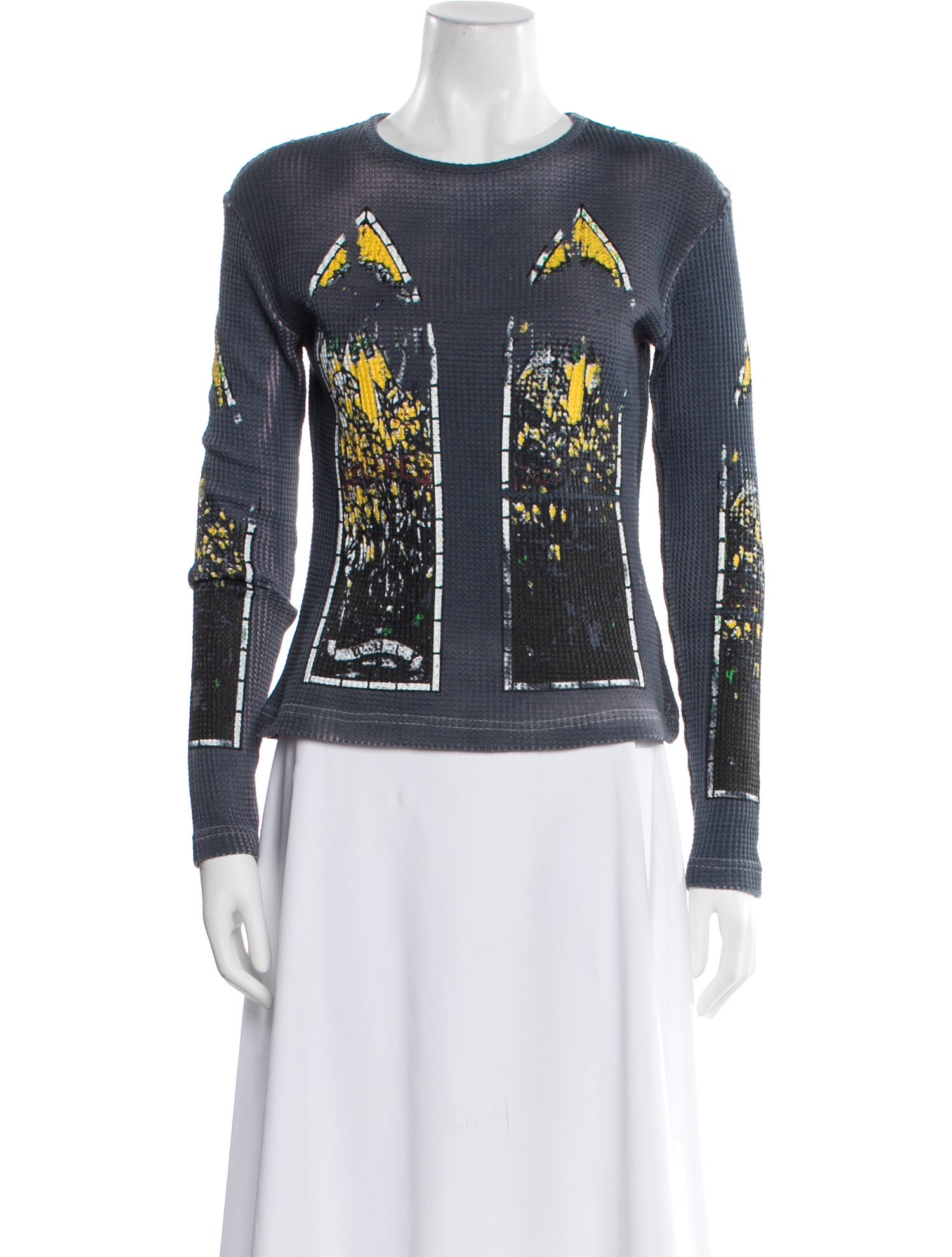 Who Decides War Graphic Print Crew Neck Sweatshirt w/ Tags