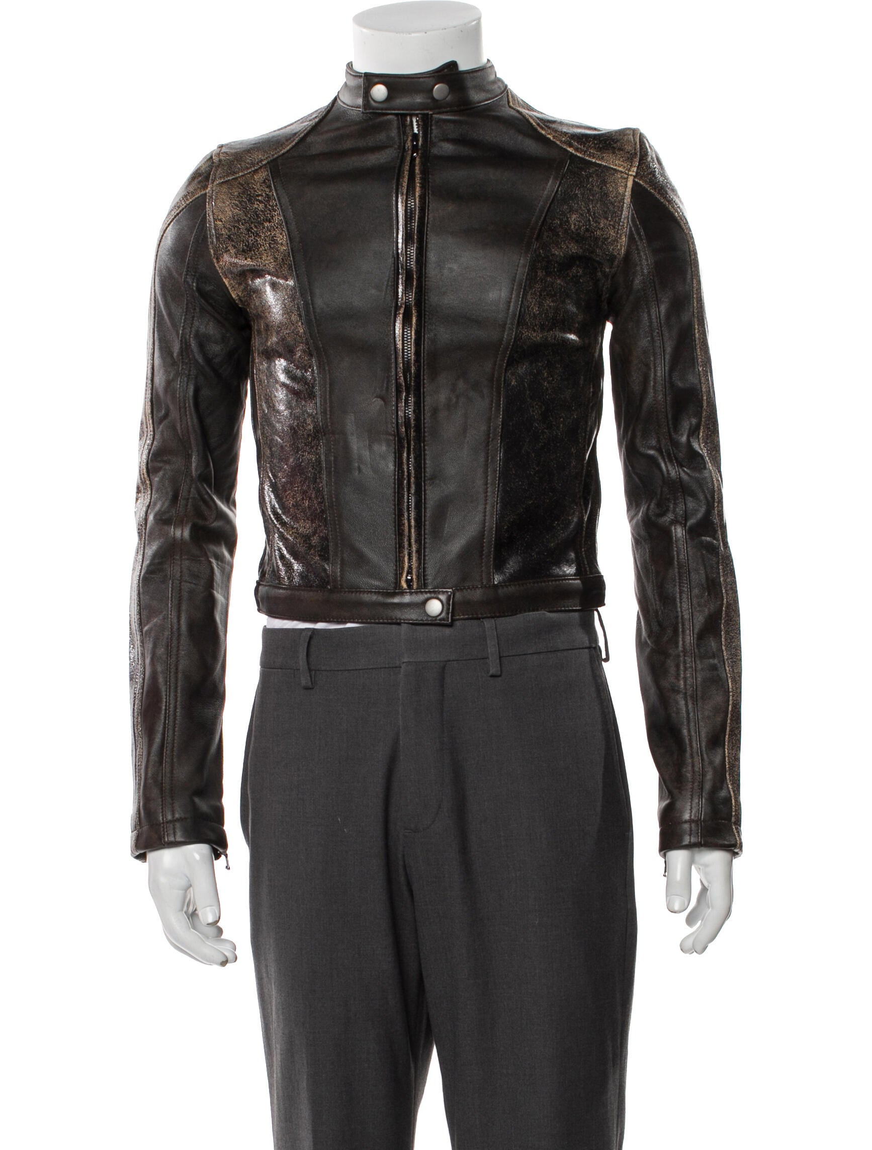 Who Decides War Leather Moto Jacket