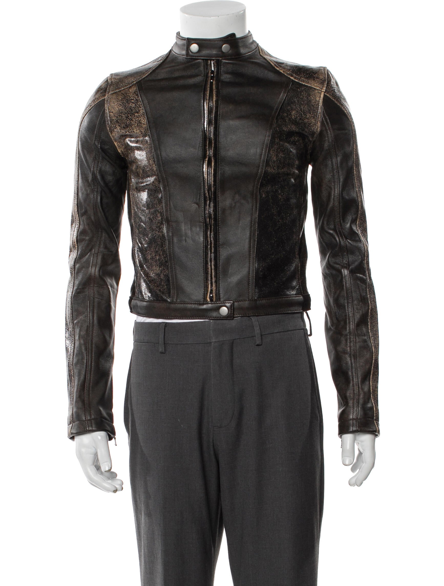 Who Decides War Leather Moto Jacket